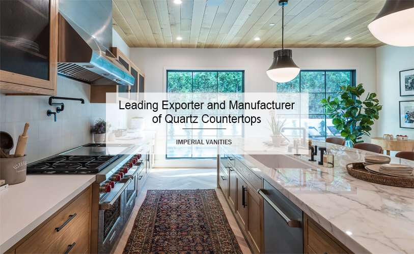 Quartz Kitchen Countertops, Imperial Bathroom Vanity Tops