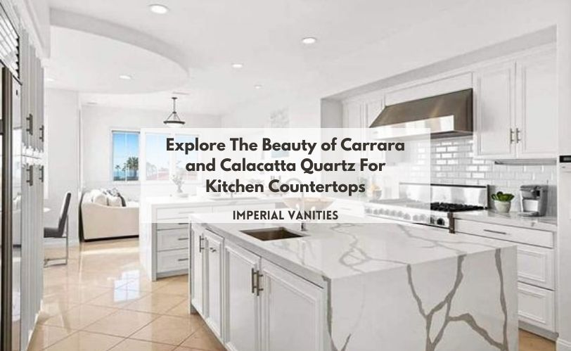 Carrara Quartz Countertops For Beautiful Interior (1)