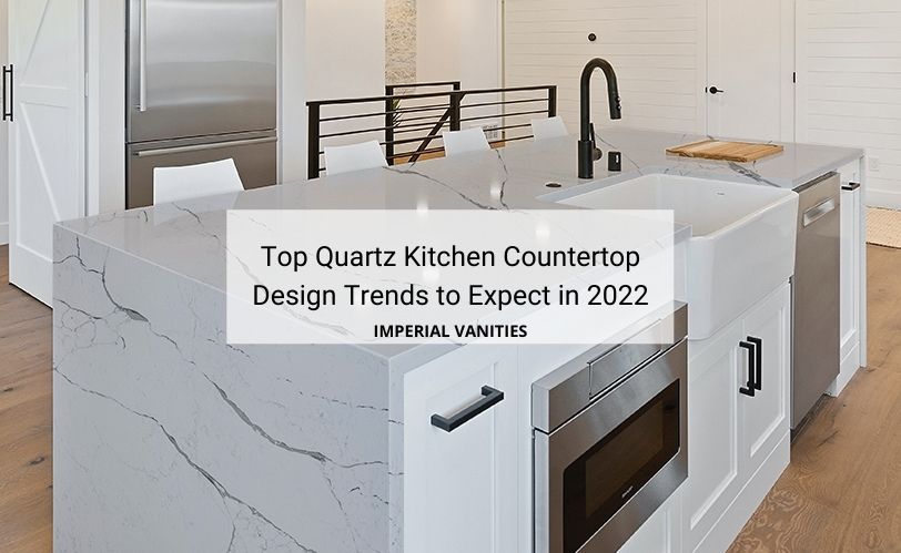 Quartz Kitchen Countertop Design Trends, Most Popular Quartz Kitchen Countertops