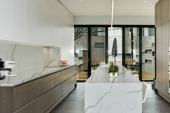 Calacatta Tree Quartz Kitchen Countertops Calacatta Tree Quartz Kitchen Countertops
