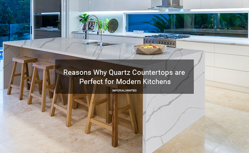 Quartz Countertop for modern kitchens